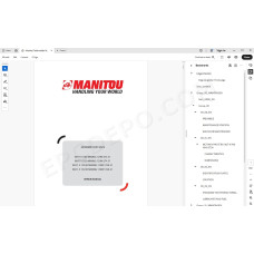 Manitou MHT MHT-X 10180 10230 Mining 129M ST4 / ST3A Serie 1 service manual