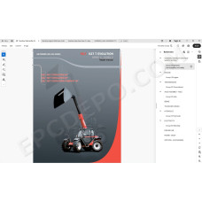 Manitou MLT 627 Turbo Evolution Serie C E3 service manual