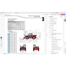 Manitou MLT 845 100D H 120D ST4 Serie 1 service manual