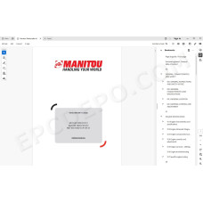 Manitou MLT 630 105D ST4 Serie 1 service manual
