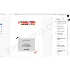 Manitou MLT MLT-X 845 120 120H 120M E3 ST3A S4 S5 S6 service manual
