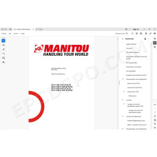 Manitou MT-X 1440 1440A 1840 1840A 100P ST3A Serie 2 service manual