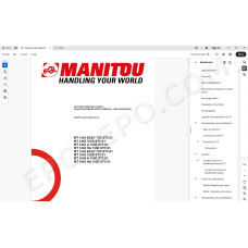 Manitou MT 1440 1840 Easy 75D / A / HA / 100D ST5 S1 service manual