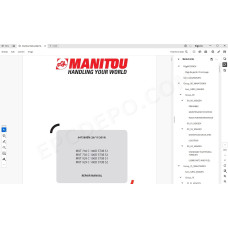 Manitou MVT 730 929 C 100D ST3B S1 S2 service manual