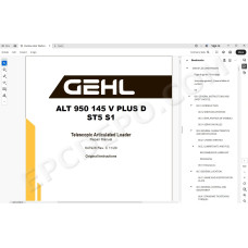 Manitou Gehl ALT 950 145 V PLUS D ST5 Serie 1 service manual