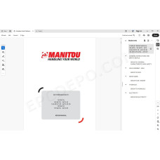 Manitou Platform 120 150 170 AETJL AETJC AETJ service manual