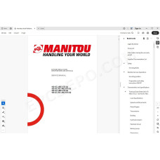 Manitou Platform 160 180 ATJ RC 4RD ST5 S2 service manual