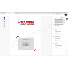 Manitou Platform 160 180 ATJ RNC RC 4RD ST5 S1 service manual