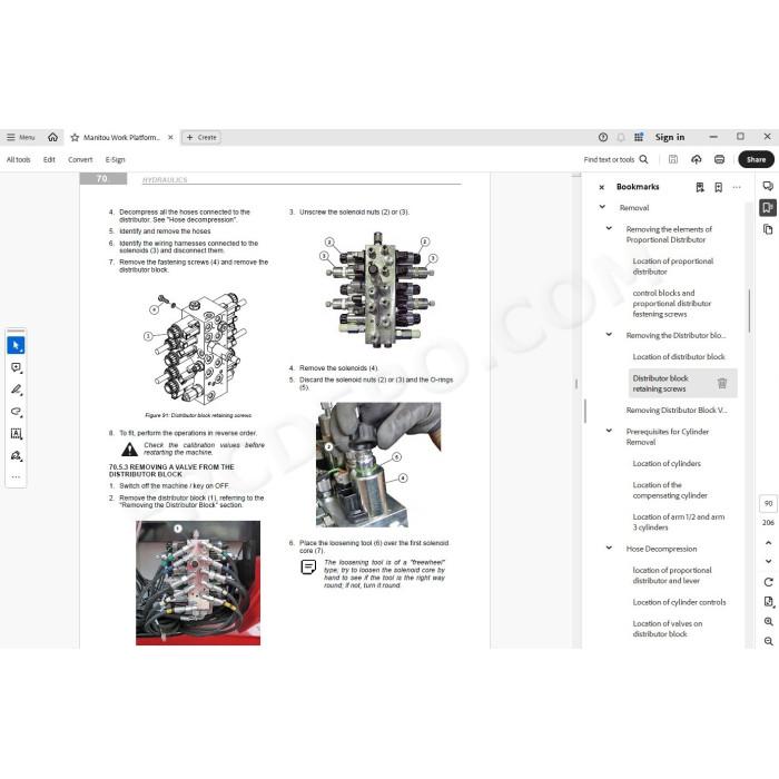 Manitou Platform 160 ATJP RC ST5 S1 service manual