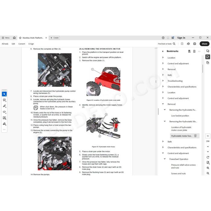 Manitou Platform 160 ATJP RC ST5 S1 service manual