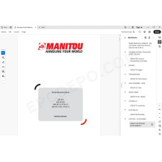 Manitou Platform 200 ATJ ATJ-X ST3A S1 service manual