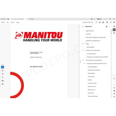 Manitou Platform ATJ 46P RC T4 Serie 2 service & repair manual