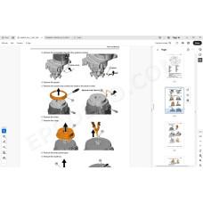 Mitsubishi Forklift FB14N2T, FB16(C)N2(T), FB18(C)N2(T), FB20N2(T) service manual
