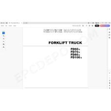 TCM Forklift Truck FD60-2 FD70-2 FD80-2 FD100-2 service manual