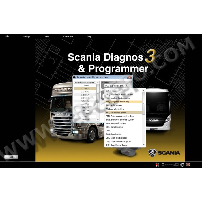 SCANIA SDP3 2.64.3 DIAGNOSTIC