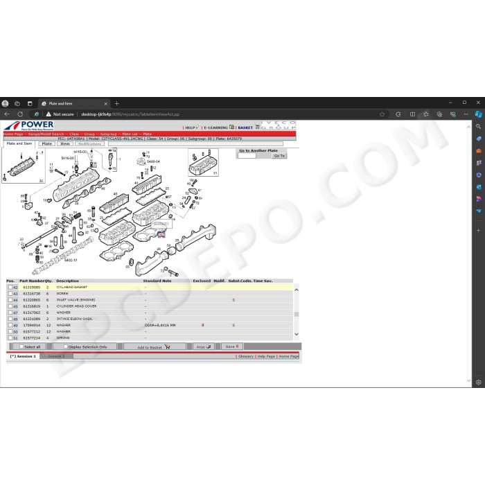 Iveco Power Truck & Bus EPC spare parts catalog 2024