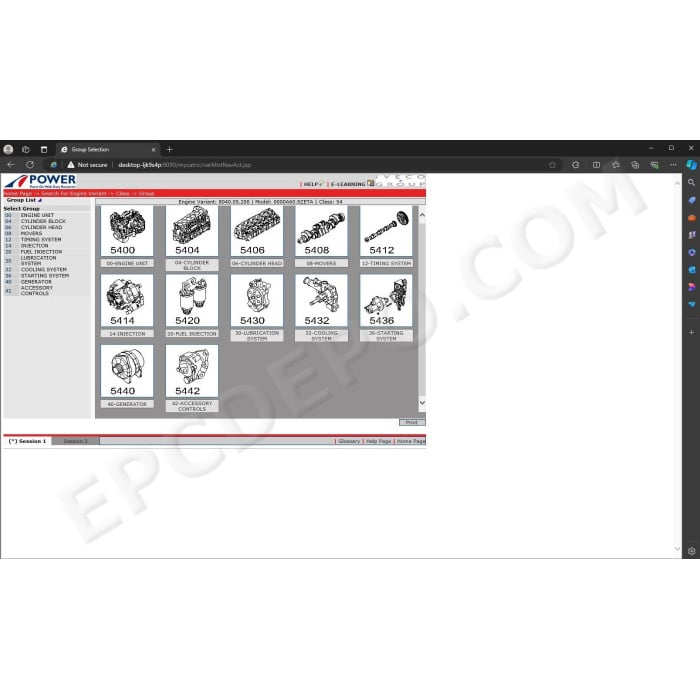 Iveco Power Truck & Bus EPC spare parts catalog 2024