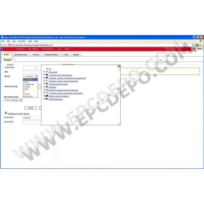 Renault Truck Impact 2020 EPC parts catalog + service