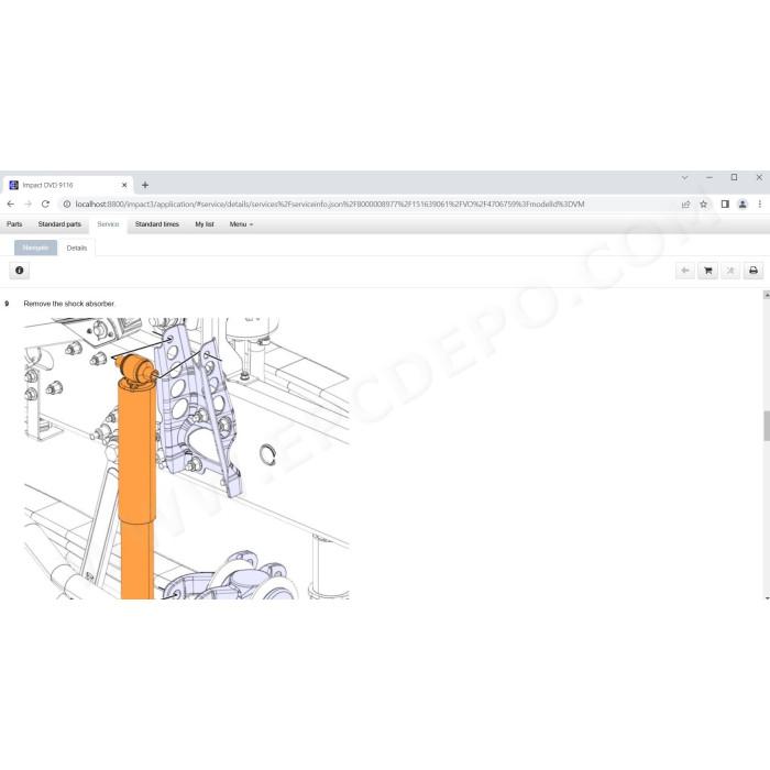 Volvo Impact Buses & Lorries EPC parts catalog + service 2021