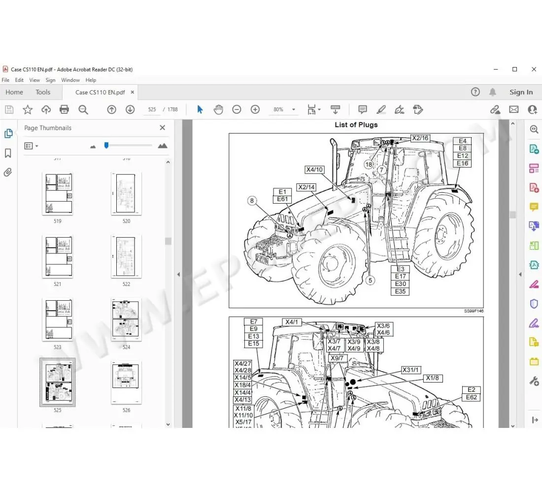 Case Cs100 Case CS100 CS110 CS120 CS130 CS150 service manual