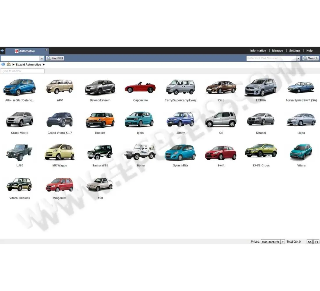 Suzuki Eguide SUZUKI WORLDWIDE EPC SPARE PARTS CATALOG 2019