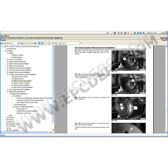 Ag-Chem EU EPC spare parts catalog + service & repair 2021