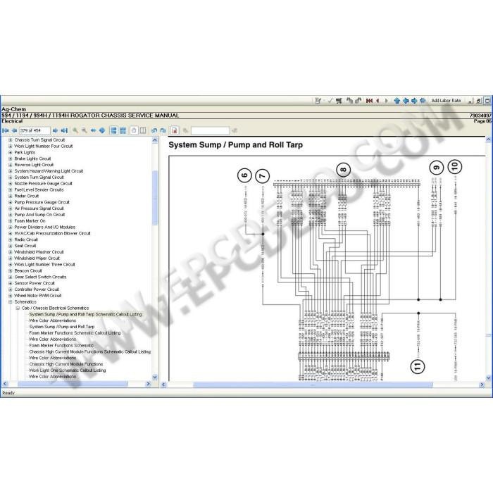 Ag-Chem NA EPC spare parts catalog + service & repair 2021