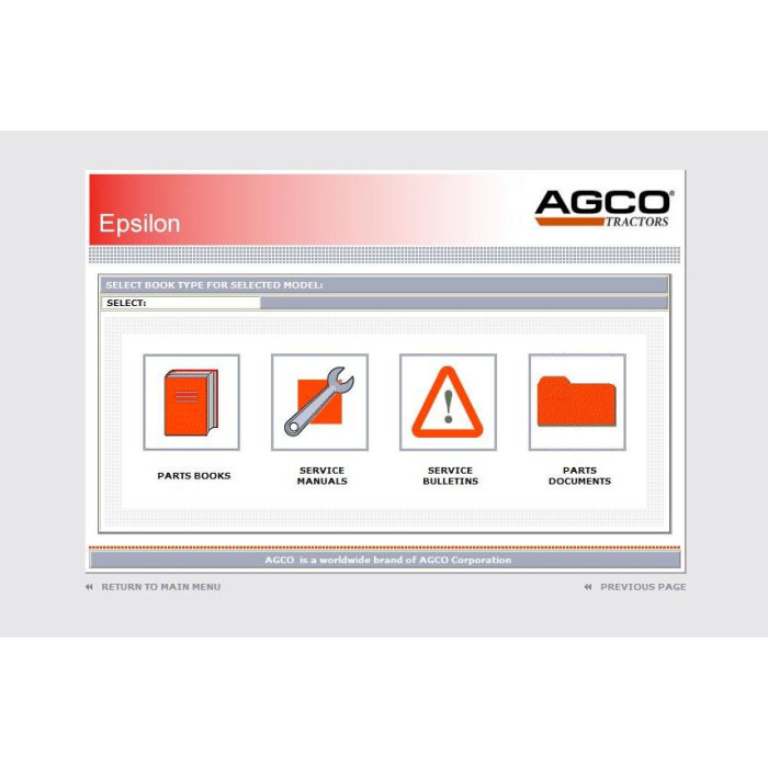 AGCO EPC spare parts catalog + service & repair 2021
