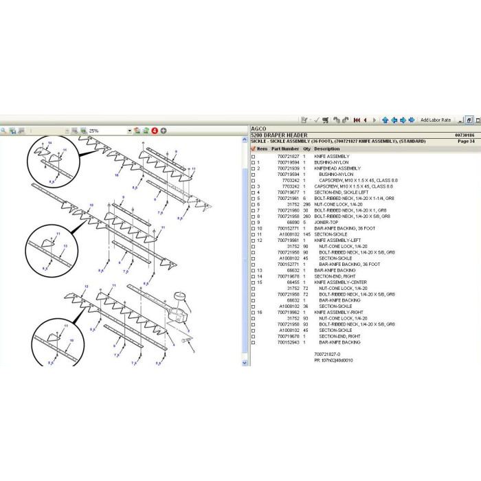 AGCO EPC spare parts catalog + service & repair 2021