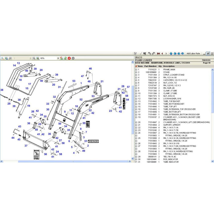AGCO EPC spare parts catalog + service & repair 2021