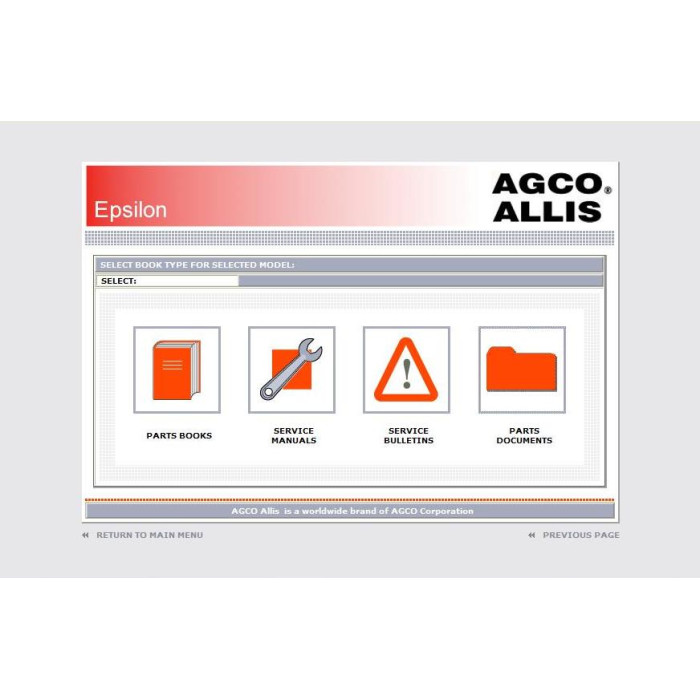 AGCO ALLIS NA EPC SPARE PARTS CATALOG 2021