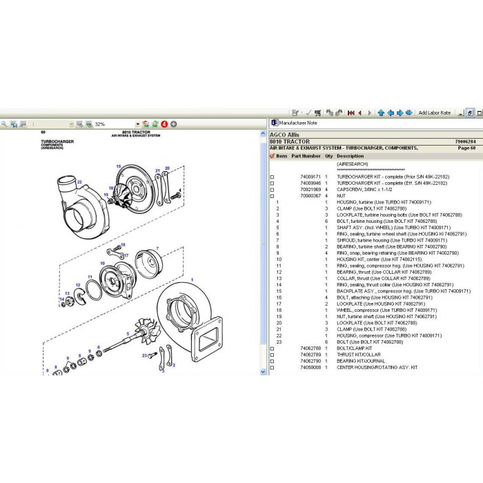 AGCO ALLIS NA EPC SPARE PARTS CATALOG 2021