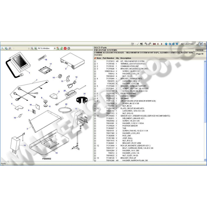 AGCO PARTS SPARE CATALOG + SERVICE & REPAIR 2021