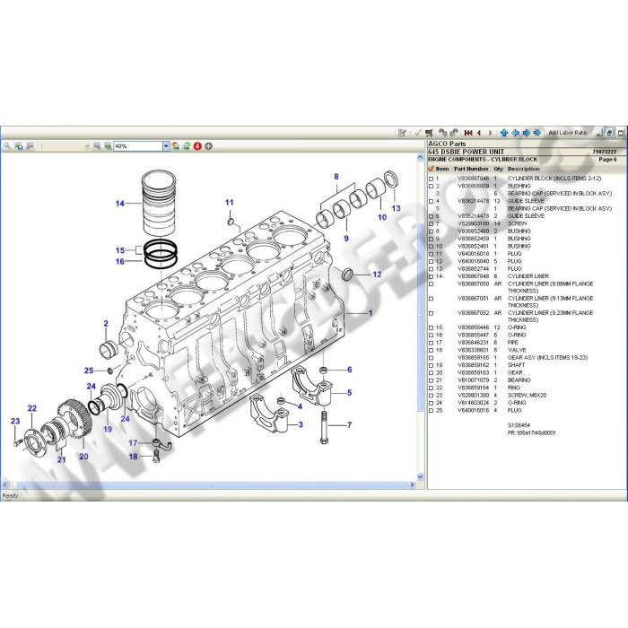 AGCO PARTS SPARE CATALOG + SERVICE & REPAIR 2021