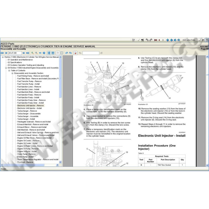 AGCO PARTS SPARE CATALOG + SERVICE & REPAIR 2021