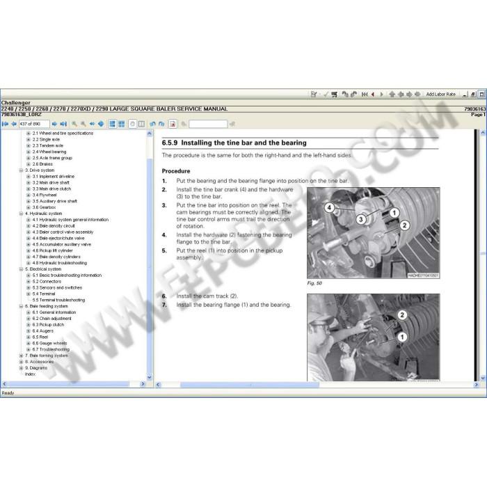 Challenger Europe service & repair manuals 2021