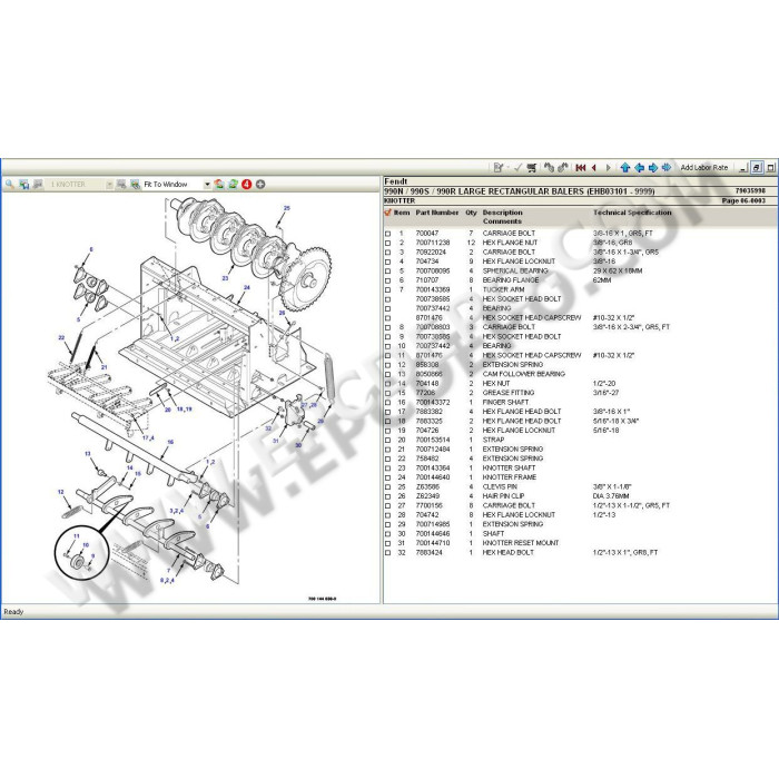 FENDT EUROPE EPC SPARE PARTS CATALOG 2021