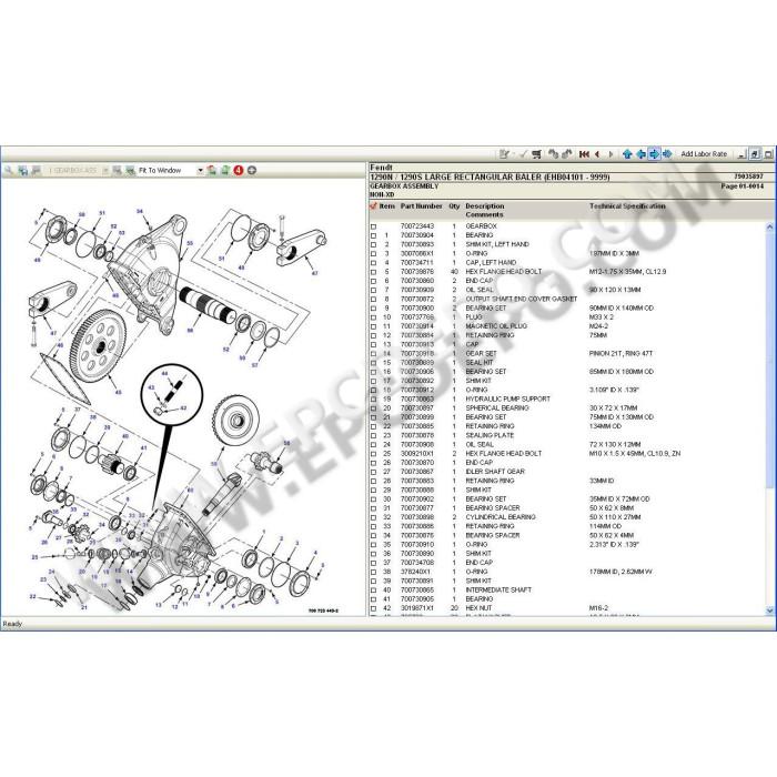 FENDT NORTH AMERICA EPC SPARE PARTS CATALOG 2021