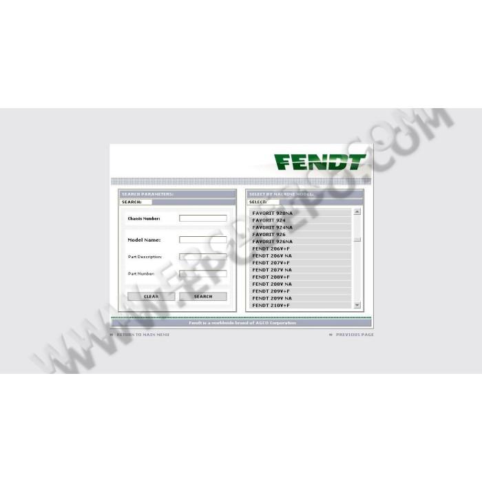 FENDT NORTH AMERICA EPC SPARE PARTS CATALOG 2021