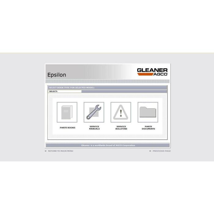 GLEANER EPC PARTS CATALOG + SERVICE & REPAIR 2020