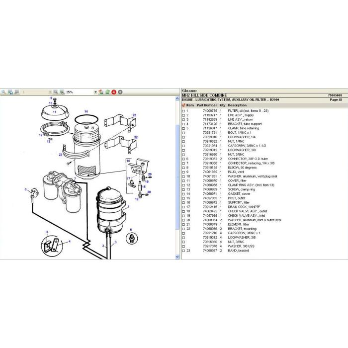 GLEANER EPC PARTS CATALOG + SERVICE & REPAIR 2020