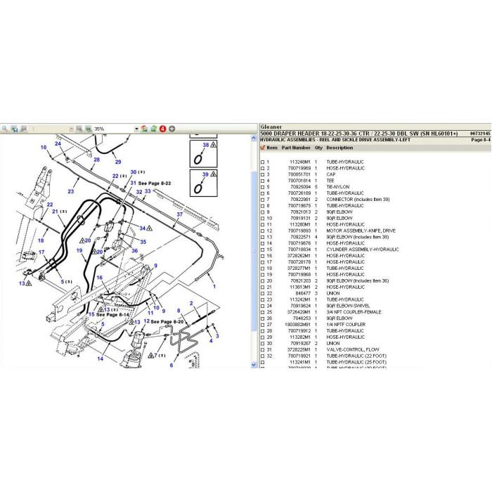 GLEANER EPC PARTS CATALOG + SERVICE & REPAIR 2020