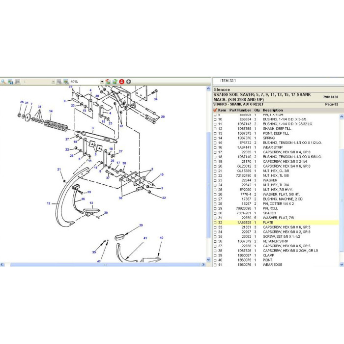 GLENCOE EPC SPARE PARTS CATALOG 2020