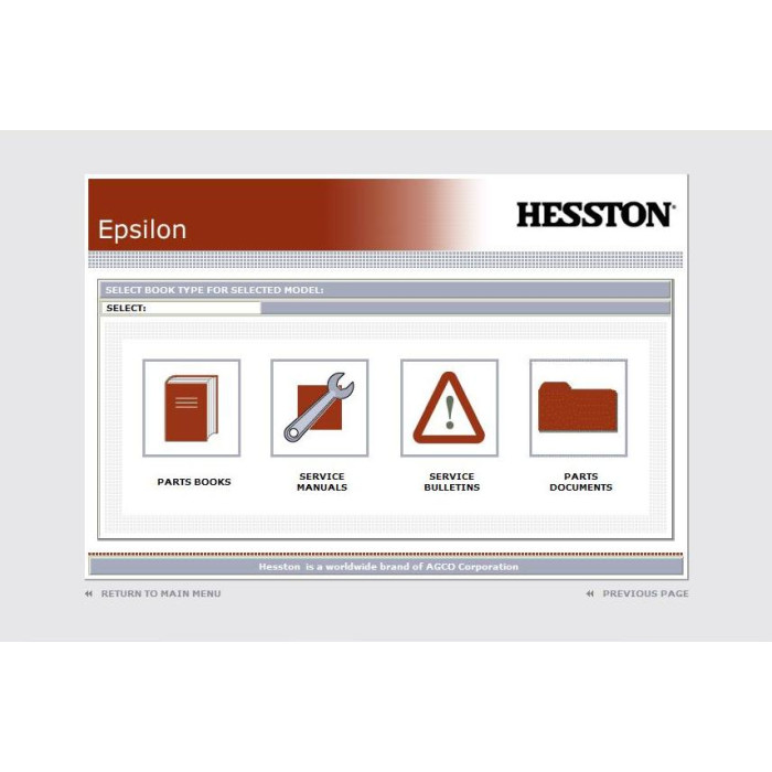 HESSTON EPC PARTS CATALOG + SERVICE & REPAIR 2020