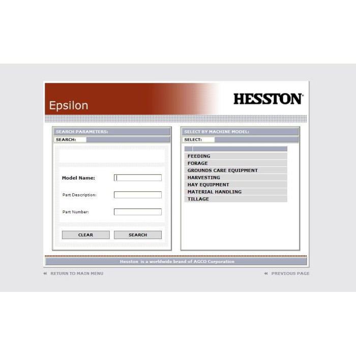 HESSTON EPC PARTS CATALOG + SERVICE & REPAIR 2020