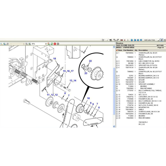 HESSTON EPC PARTS CATALOG + SERVICE & REPAIR 2020