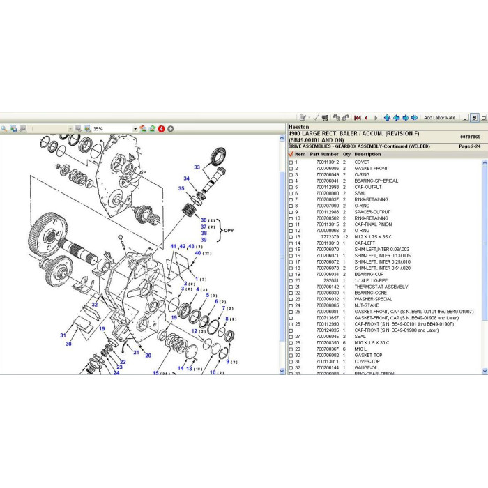 HESSTON EPC PARTS CATALOG + SERVICE & REPAIR 2020
