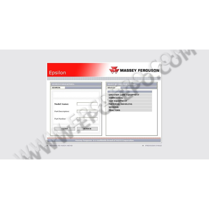Massey Ferguson North America service & repair documentation 2021