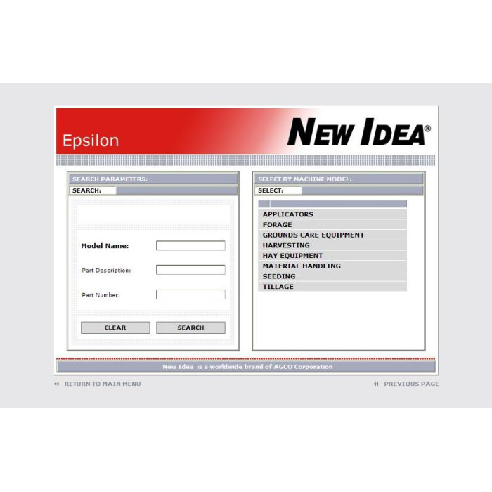 NEW IDEA EPC SPARE PARTS CATALOG + SERVICE 2020