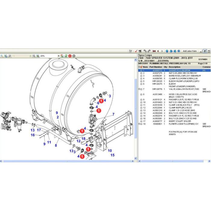 Spra-Coupe North America EPC parts catalog + service 2021